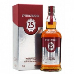 Springbank 25 years old...